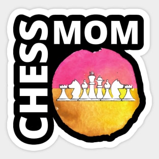 Chess Mom Sticker